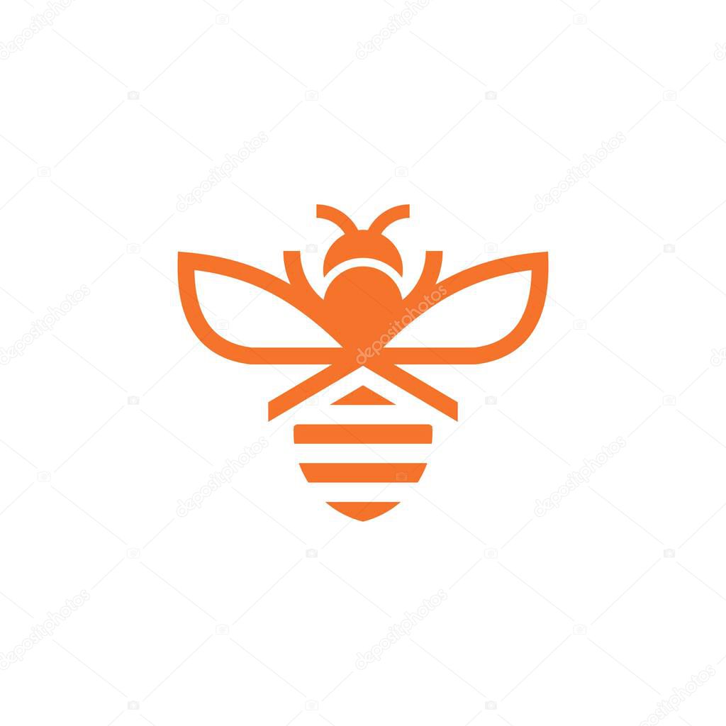 Vibrant Bee Logos for Playful Branding