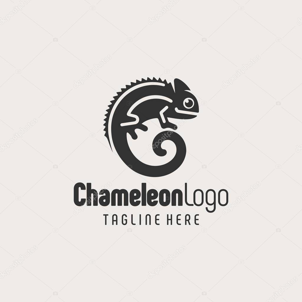 Minimal Chameleon Vector Black White