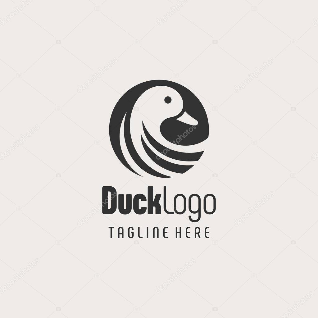 Luxury Duck Identity Logo Design