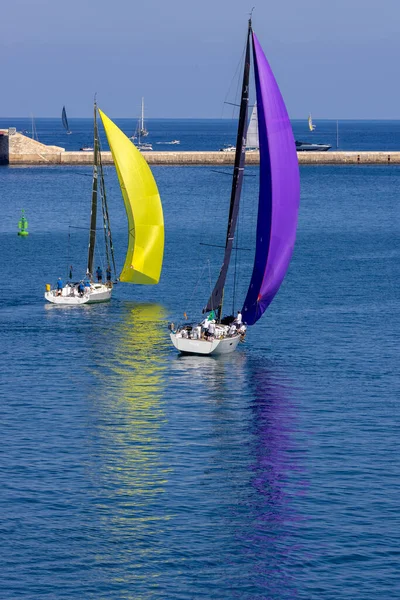 Grand Harbour Malta Octubre 2022 Comienzo Muy Lento Para Edición — Foto de Stock