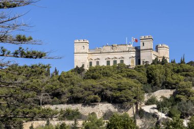 Buskett 'e bakan Malta' daki Verdala Kalesi