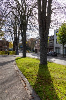 Valkenburg, Hollanda - 26 Ekim 2024: Hollanda 'nın güneyindeki şehir manzarası.