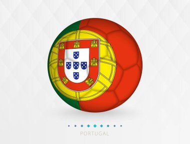 Portekiz bayrak desenli futbol, Portekiz milli takımının bayraklı futbol topu.