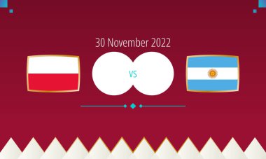 Polonya Arjantin futbol maçına karşı, uluslararası futbol yarışması 2022.