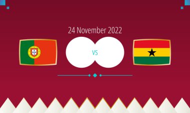 Portekiz, Gana futbol maçına karşı, uluslararası futbol müsabakası 2022.