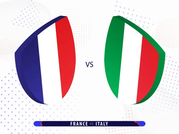 프랑스 이탈리아 2023 — 스톡 벡터
