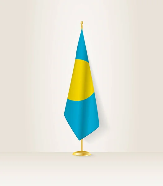 Σημαία Palau Βάση Σημαίας — Διανυσματικό Αρχείο