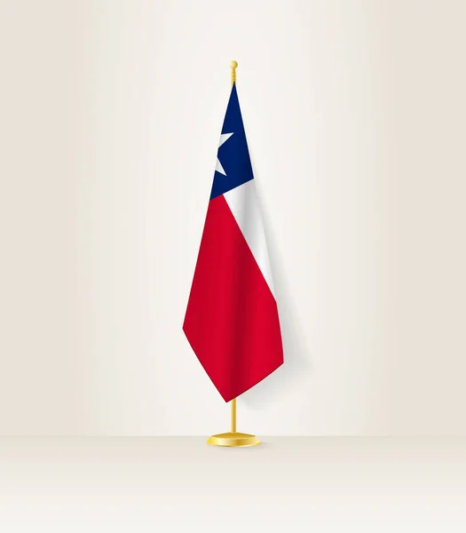 Bandera Texas Stand Bandera — Vector de stock