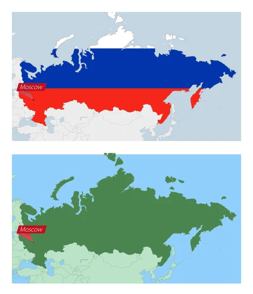 Mapa da Russia