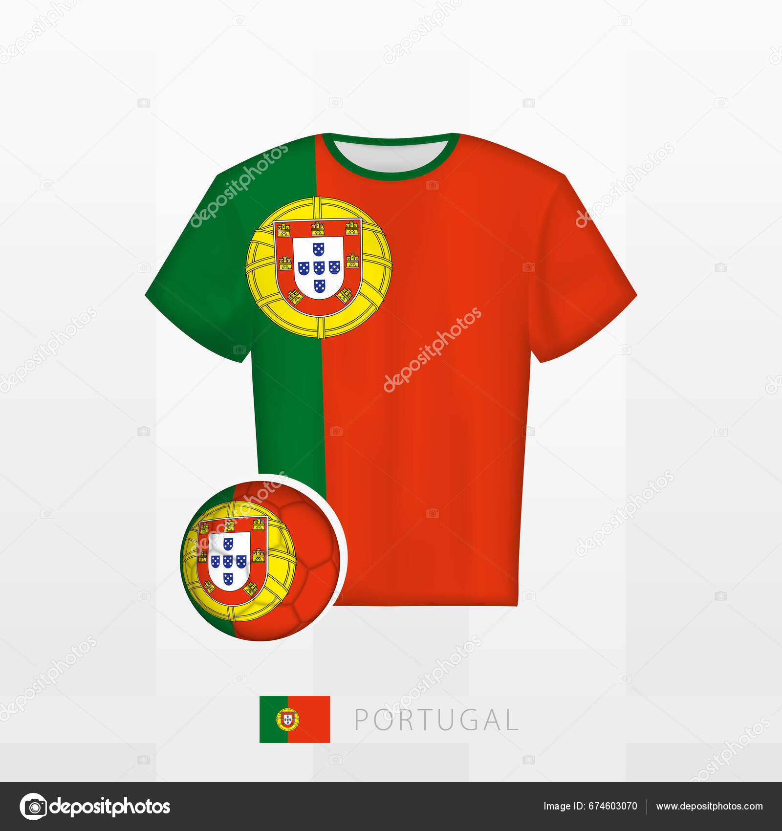 Portugal football Team Fan 2022