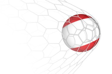 Avusturya futbol topu ağda.