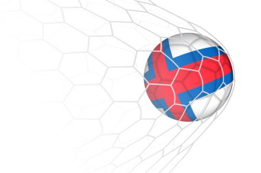 Faroe Adaları futbol topu ağda.