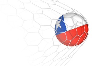 Şili futbol topu ağda.