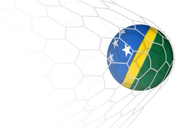 Solomon Adaları futbol topu ağda.