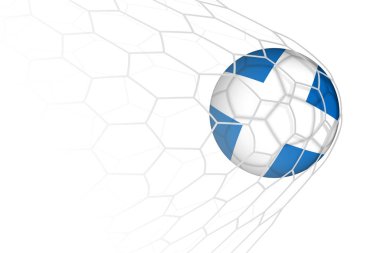 İskoçya futbol topu ağda.