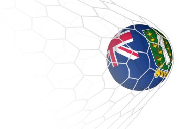 İngiliz Virjin Adaları futbol topu ağda.