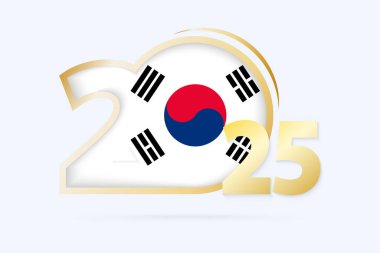 Yıl 2025, Güney Kore Bayrağı desenli..