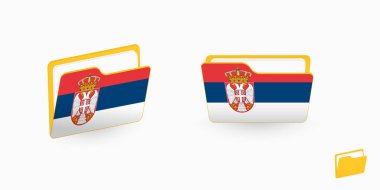 Sırbistan, iki tip dizin simgesine bayrak dikti.