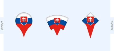 Slovakya Harita İşaretleyicileri Ayarlandı. Slovakya, seyahat, coğrafya ve uluslararası temsille ilgili projeler için mükemmel.