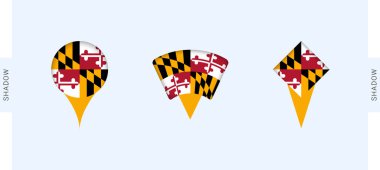 Maryland Harita İşaretleri Ayarlandı. Maryland, seyahat, coğrafya ve uluslararası temsil projeleri için mükemmel.
