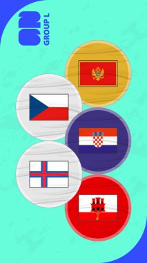 Avrupa futbol elemeleri Dairesel Bayraklar Grubu