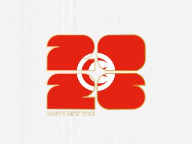 Tunus bayrağı taşıyan soyut numaralar 2026.