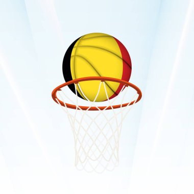 Belçika Bayrak Basketbol Sayı Turu.