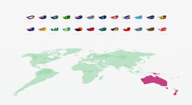 Eskimiş Doku ve Dalga Hareketli Klasik Okyanus Bayrakları