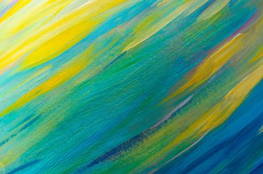 Parlak renkli ve desenli boyanmış yüzeyin sanat arkaplanı