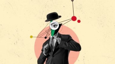 Durdurulamaz yeni fikirler. Modern tasarım, çağdaş sanat kolajı. İlham, fikir konsepti, modaya uygun şehir dergisi tarzı. İlan ya da metin eklemek için boşluk yok. Hareketi durdur, animasyonu durdur