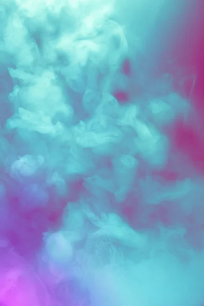 Creative Multicolored Design Wallpapers Background Advertisement Pink Blue Smoke Spreading — Stock Photo, Image