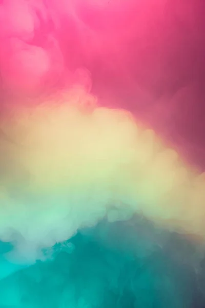 Abstract Colorful Multicolored Smoke Spreading Bright Background Advertising Design Wallpaper — Stock Photo, Image