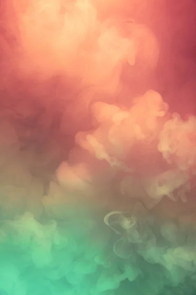Abstrato Colorido Fumaça Multicolorida Espalhando Luz Néon Design Para Papéis — Fotografia de Stock