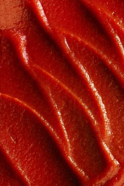 Taze, lezzetli, tuzlu ketçap. Ekstra yemek ve sos tadı katıyor. Yiyecek kavramı, sağlıklı beslenme, organik, ev yapımı ürünler.