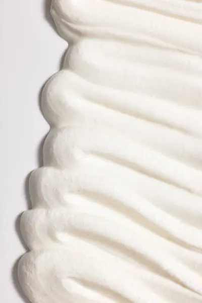 Close Swirl Sweet Organic Ice Cream White Background Delicious Popular — Stock Photo, Image