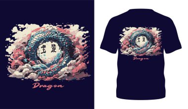 Japon tarzı popüler tipografi tişört tasarımı elbise indirimi poster afişi taşıyıcısı