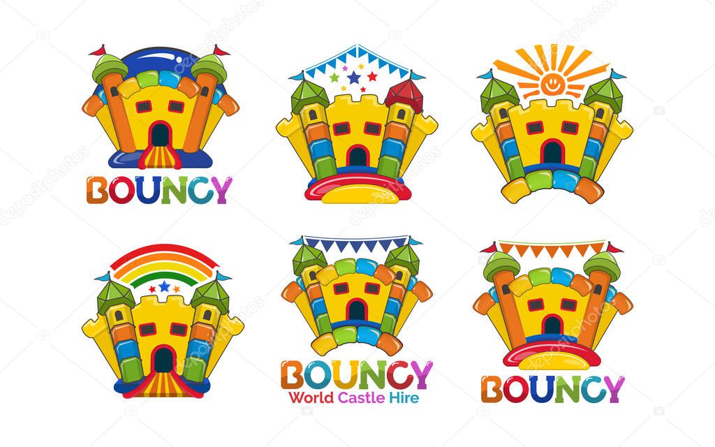Bouncy Castle Hire logo design