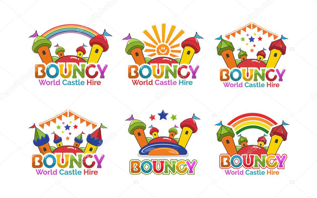 Bouncy Castle Hire logo design