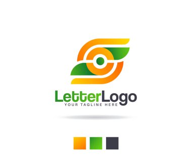 Harf vektör logo tasarımı