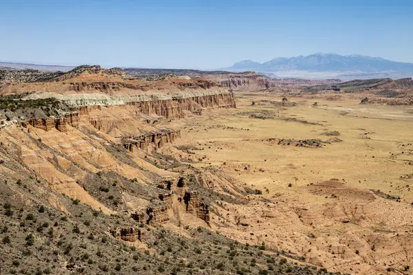 Stunning Rock Formations Capital Reef National Park Utah Usa Lots — Stock Photo, Image