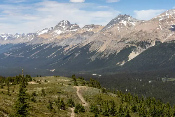 Yoğun ormanlarla çevrili uçsuz bucaksız dağ sıraları ve bereketli manzaranın içinden geçen dolambaçlı bir patika. Parlak gökyüzü bu huzurlu yerin doğal güzelliğini arttırır..