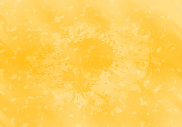Üst Görünüm Soyut Bulanıklık Suluboya Mürekkep Sıçraması Beyaz Fırça Sarı — Stok fotoğraf