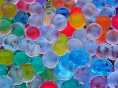 Üst görünüm, baloncukların soyut yumuşak bulanık arkaplanı metin, web arkaplan fikri veya broşür, gradyan boya dokusu için grafik tasarımı için renkli dokusu