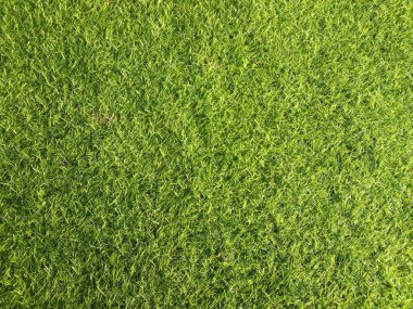 Üst veiw, soyut bulanık yapay çim yeşil çimenlik, tasarım için dikişsiz doku, çimen pervazlı arka plan, stadyum zemin