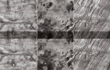 Üst görünüm, bulanık koyu renk fırça trok siyah gri renk desen grafik tasarımı için arka plan. Duvar kağıdı, illüstrasyon, kart, broşür, gradyan zemin