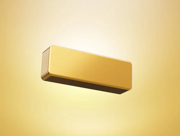Icon Gold Glossy Symbol Isolated Background Illustrationicon Business Design Isolated — Stock Photo, Image