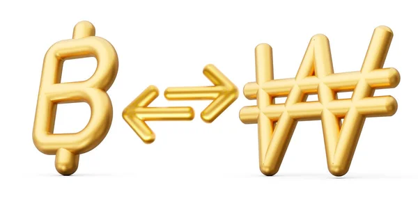 Блискучий Золотий Символ Бахт Виграш Валютного Обміну Ікони Тінню Ілюстрація — стокове фото