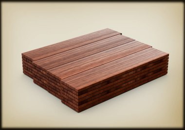 Yüksek Kaliteli Kusursuz Gerçekçi Kahverengi Ahşap Tahta Çizimler 3 boyutlu Resim