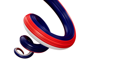 Avustralya bayrağı sallanıyordu. 3d illüstrasyon