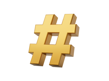 Altın etiket simgesi 3B Görüntü